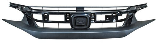 Parrilla Honda Civic 2019-2020 Negra S/Mold