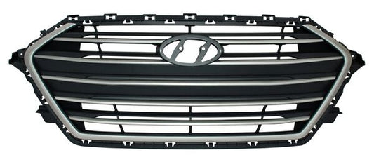 Parrilla Hyundai Elantra 2017-2018 C/Mold Plata
