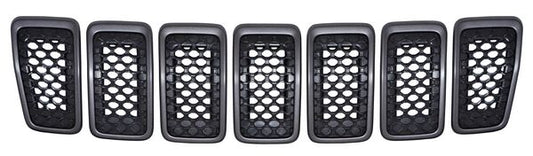 Parrilla Cherokee 2019-2020 C/Mold Gris Jgo 7 Pzas Mtp