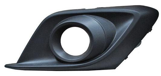 Parrilla Mazda 3 2014-2016 Filo Negro P/Faro Niebla Izquierda