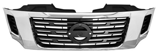 Parrilla Nissan Pickup Np300/ Frontier 2016-2020 Cromada Tyg