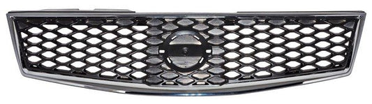 Parrilla Nissan Sentra 2007-2012 Negra Filo Crom Sport