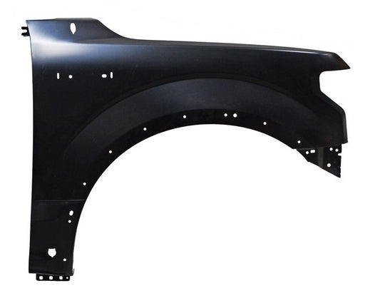 Salpicadera Ford Pickup 2015-2020 C/Hoyo P/Sens P/Mold Lat Aluminio derecho