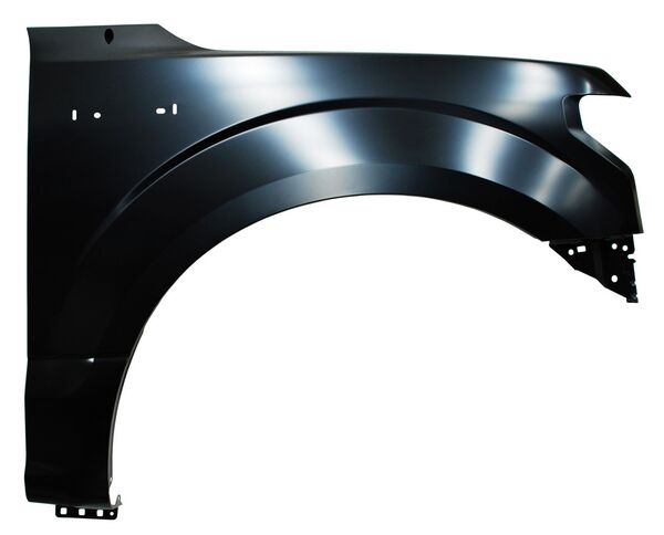 Salpicadera Ford Pickup 2015-2020 S/Hoyo P/Mold Lat derecho