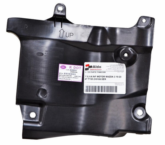 Tolva Inferior Motor Mazda 3 2019-2020 4P Derecho
